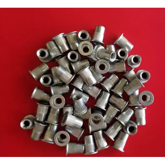 100 Qt Aluminum 1/4-20 Rivet Nut Nutsert Rivnut