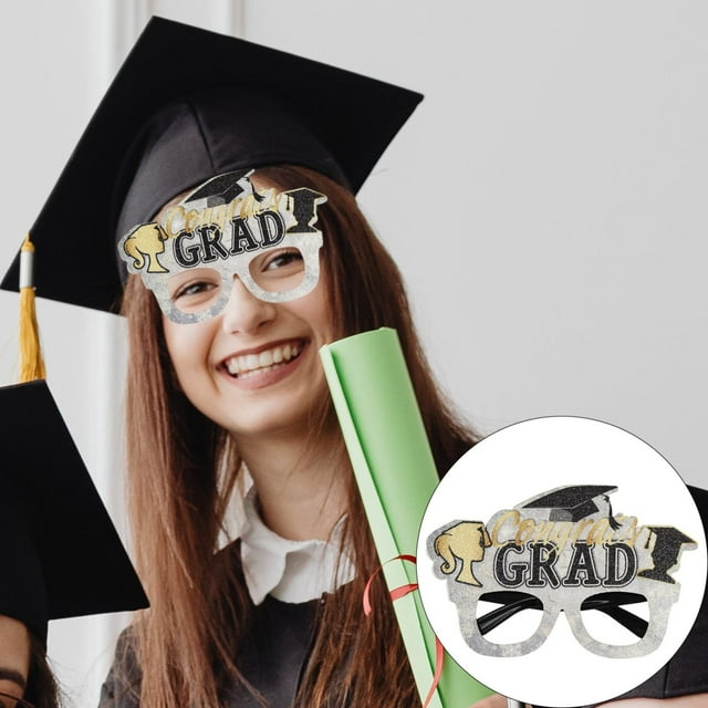 Novelty funny toy Class Of 2025 Graduation Goggles Graduation Goggles Graduation Photo Accessories Toys and Hobbies