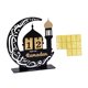 thumbnail image 3 of Calendario de Adviento de Ramadán Eid Mubarak Regalo Adorno de mesa Escritorio Oficina Vacaciones En forma de luna, 3 of 9