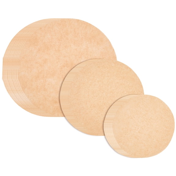 150Pcs 3 Sizes Round Baking Parchment Paper Baking Sheets Non-Stick Round 6 8 10 Inch Cake Pan Parchment Liners Paper Circles
