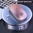 thumbnail image 1 of Alician 2.4GHz Wireless Optical Mouse USB Rechargeable RGB Cordless Mice For PC Laptop, 1 of 9