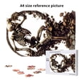 thumbnail image 6 of Disketp Skeleton Dance with Mushrooms Custom Puzzle Personalized Puzzles 1000 Pieces, Customized Picture Puzzle for Adult and Teens((29.5×19.7in, Vertical), 6 of 9