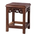 thumbnail image 1 of ELAYARD Fish Tank Wood Pedestal Display Stand Brown 1Pack, 1 of 6