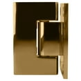 thumbnail image 2 of CRL JRG037GP Gold Plated Junior Geneva 037 Series Wall Mount Full Back Plate Hinge, 2 of 7