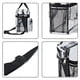 thumbnail image 5 of Unisex Transparent Travel Bag with Mesh Side Bag Portable Lightweight Hiking Trip Pack for Fitness Workout, 5 of 5