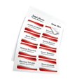 thumbnail image 2 of Office Depot Brand Name Badges, White, 2 1/3in x 3 3/8in, Pack of 400, 2 of 3