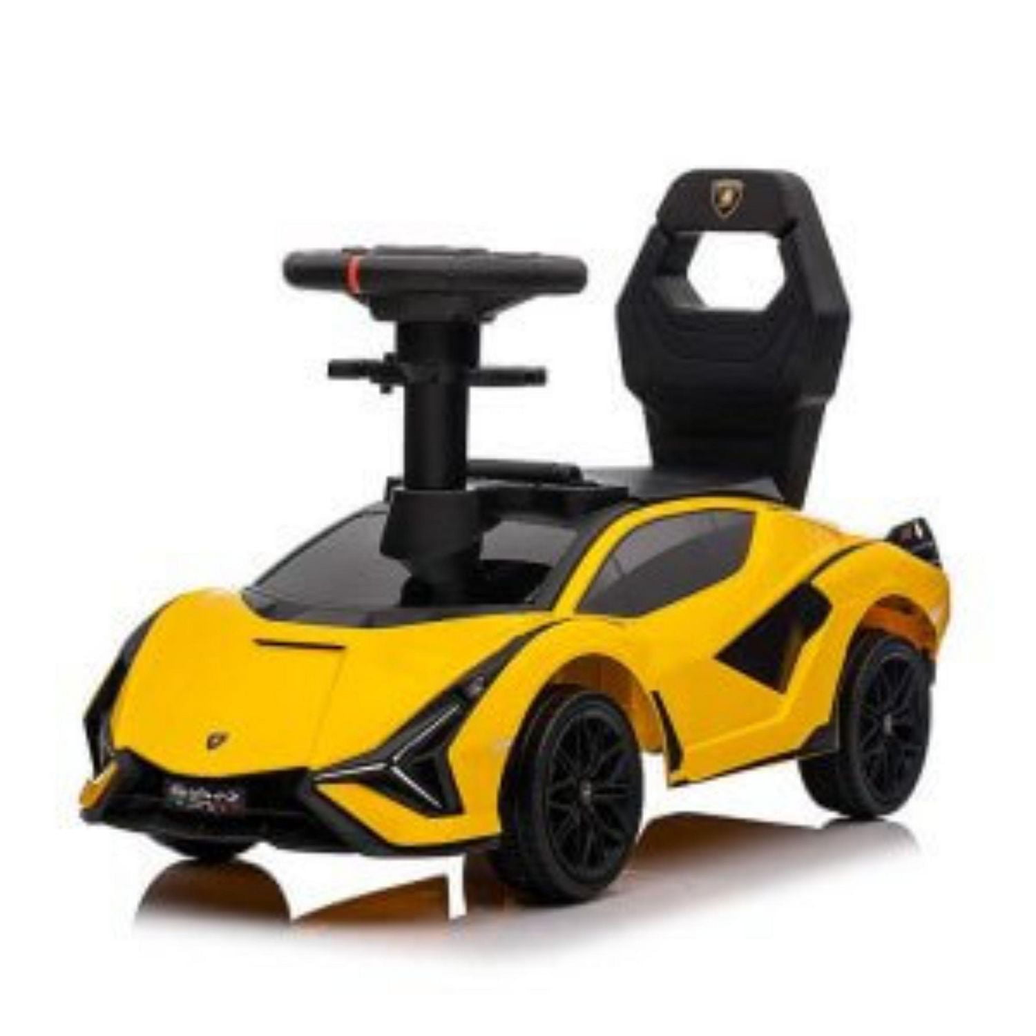 Officially Licensed Lamborghini Sian Complete Edition 3 in 1 Push Car /  Safety Guards and Stroller with Handle