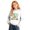 White, variant on ZHOGXU Girls Hooded Sweatshirt Floral Letter Print Long Sleeve Back to School Pullover Hoodie For Kids Casual Outdoor Play Wear,Black,3-4 Years