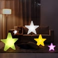 thumbnail image 2 of Étoiles LED Colorées Rechargeables USB 12V Ornement de Noël Moderne, 2 of 9