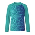 thumbnail image 5 of Miaoju Boy's UPF 50+ Sun Protection Shirt Long Sleeve Rash Guard Swim Shirts Youth SPF Fishing Quick-Dry Shirt, 5 of 8