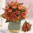 thumbnail image 5 of Promotions! 1PCS Purple Artificial Dried Flowers Peony Imitation Flower Home Wedding Bouquet, 5 of 6