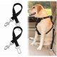 thumbnail image 2 of 2 correas para perros con cinturón de seguridad para mascotas con clip giratorio y longitud ajustable para perros y gatos, arnés negro para todos los vehículos, 2 of 8
