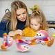 thumbnail image 1 of Rolling Monkey Toy Voice Controlled Luminous Little Monkey Somersault Baby Head Up Practice, 1 of 5