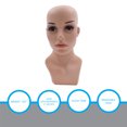 thumbnail image 5 of SSWBasics Female Plastic Mannequin Head - Height 13½"  Head Circumference 21", 5 of 7