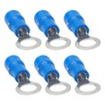 thumbnail image 3 of 100Pcs Pre Insulated  Crimp Terminals, Copper PVC Wire Connector, AWG 22 16, with Tin Plating, for Electrical Machinery, 3 of 7