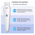 thumbnail image 3 of Cepillo Faciales  Bloosom Eléctricos Limpiadora Recargable Masajeado Blanco, 3 of 4