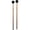 Oval Black Rubber, variant on Promark SPYR Unwrapped Marimba Mallets Medium Red Rubber