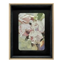 OneDesign Home Wood Frame with Black Inner Border Picture Frame Holds 5x7 Photo