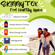 Skinnytox 15 Day Colon Cleanse Detox Cleanse, Supports Healthy Bowel Movements Flushes Toxins, Boosts Energy. All Natural Weight control with Probiotics. Formula From Clinical Research