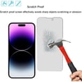 thumbnail image 5 of (2 Pack) Pro Case iPhone Privacy Screen Protector , 9H Anti Spy Dark Tempered Glass Screen Film Guard for iPhone 14 Pro Max 6.7In, 5 of 8
