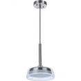 thumbnail image 2 of 55191-BNK-LED Craftmade Lighting Centric - 10 Inch 10W LED Pendant-Brushed Polished Nickel Finish    -Traditional Installation, 2 of 4