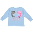 thumbnail image 3 of Inktastic You're Flippin' Fintastic Dolphins Boys or Girls Long Sleeve Toddler T-Shirt, 3 of 5