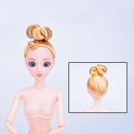 - Iuhan Nude Doll With Head 12 Joint Moving Naked Bodies DIY Toys Accessories Gift Girl