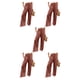 thumbnail image 1 of Pantalones Sonducket Mujer Verano Primavera Color sólido Naranja Pierna ancha Cintura alta, 1 of 6