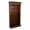 Dark Walnut, variant on Pemberly Row Contemporary Solid Mahogany Wood Open Bookcase in Brown Walnut