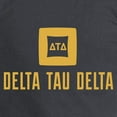 thumbnail image 3 of CafePress - Delta Tau Delta Gold Stacked Signature Long Sleeve T Shirt - Long Sleeve Dark T-Shirt, 3 of 4