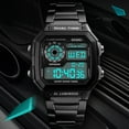 thumbnail image 2 of Wrist Watch for Men, Digital Sports Waterproof Watch with Dual Time Chronograph Countdown Alarm Backlight, 2 of 17
