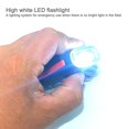 thumbnail image 2 of in 1 Emergency Survival Whistle, LED Thermometer, Compass, Multi-Function Whistle for Hiking, Climbing, Orange, 2 of 5