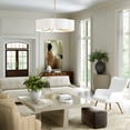 thumbnail image 6 of Capital Lighting 456481 Sabine 8 Light 36" Wide Drum Chandelier - Brass, 6 of 6