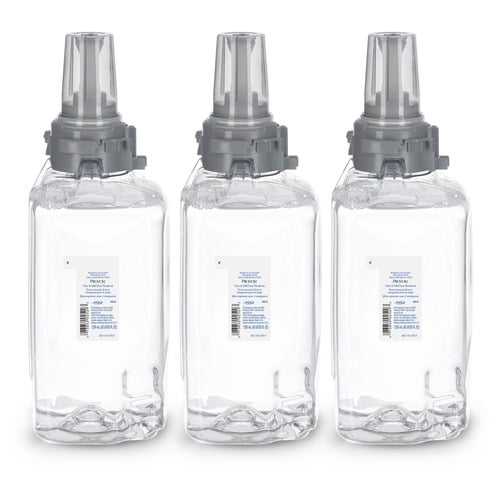 Provon ADX-12 Clear & Mild Foam Handwash Fragrance-free Scent - 42.3 fl oz (1250 mL) - Pump Bottle Dispenser - Kill Germs - Clear - Rich Lather, Dye-free, Bio-based - 3 / Each