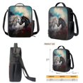 thumbnail image 4 of Xixirimido Horses Pattern Back to School Backpack Set of 3 Primary/Middle Schoolbag Thermal Lunch Box Pencil Bag 3 in 1 for Boys Girls, 4 of 4