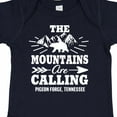thumbnail image 4 of Inktastic Pigeon Forge Tennessee the Mountains Are Calling Boys or Girls Baby Bodysuit, 4 of 5