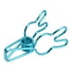 thumbnail image 2 of 20 clips multiusos multifunción galvanoplastia hueca carpeta de metal fuerte clip de resorte azul, 2 of 12