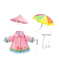 thumbnail image 3 of Nkmbld Goose Decor Waterproof Raincoat Goose Clothes for Cement Plastic Goose Statue Decor, Lawn Porch Goose Clothing for Patio Yard Decor, 3 of 8