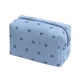 thumbnail image 1 of Bolsa de maquillaje de pana con estampado de corazón, bolsa de cosméticos portátil con cremallera, bolsa de maquillaje, organizador de artículos de tocador para mujeres y niñas., 1 of 8
