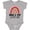 AC-Heather Grey, variant on Mimi and Pop Love Me Girls Granddaughter Rainbow Girls Baby Bodysuit