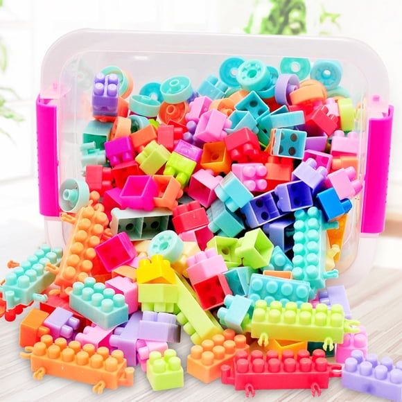 Kit de bloques para niños, kit de juguetes de bloques para niños, juguetes de bloques para niños, bloques, juguetes sensoriales, rendimiento finamente ajustado