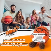 Crochet Basketball Positive Gift Handmade Basketball Gifts for Men Women Son Daughter Emotional Inspiring Support Present for Teammate Coach Boyfriend Brother Get Well Soon