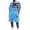 Light Blue, variant on Summer 4th of July Patriotic 2 Piece Short Sets for Men, American Flag Print Loose Fit Crew Neck T-Shirt & Shorts Independence Day Beach Vacation Outfits