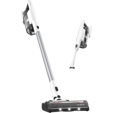 A20 Cordless Stick Vacuum Cleaner, Powerful Suction, 3 Modes for Multi-Level Messes, 1L Larger Dustbin, Ergonomic Dual-Handle Design, Wall-Mount Dock, LED Headlight