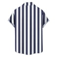 thumbnail image 4 of Timoontee Men's Short Sleeve Printed T Shirt Breathable Fabric Moisture Wicking V Neck Crew Neck Great For Multiple Quick Dry Blue XXXXXL, 4 of 7