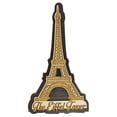 thumbnail image 1 of Printtoo The Eiffel Tower Wooden Engraved Fridge Magnet Souvenir Gift, 1 of 1