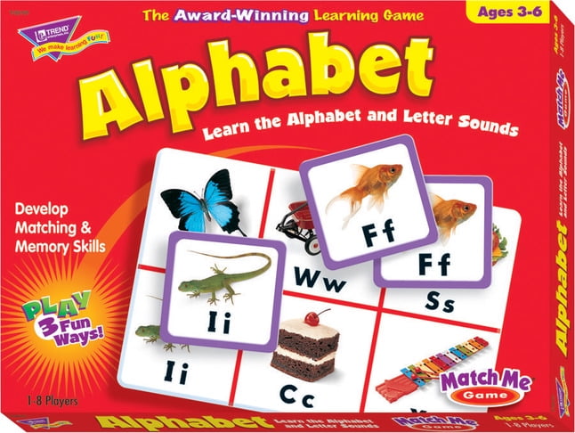 ABC Memory Matching Game Silly Matching Alphabet Cards Alpha Cards 