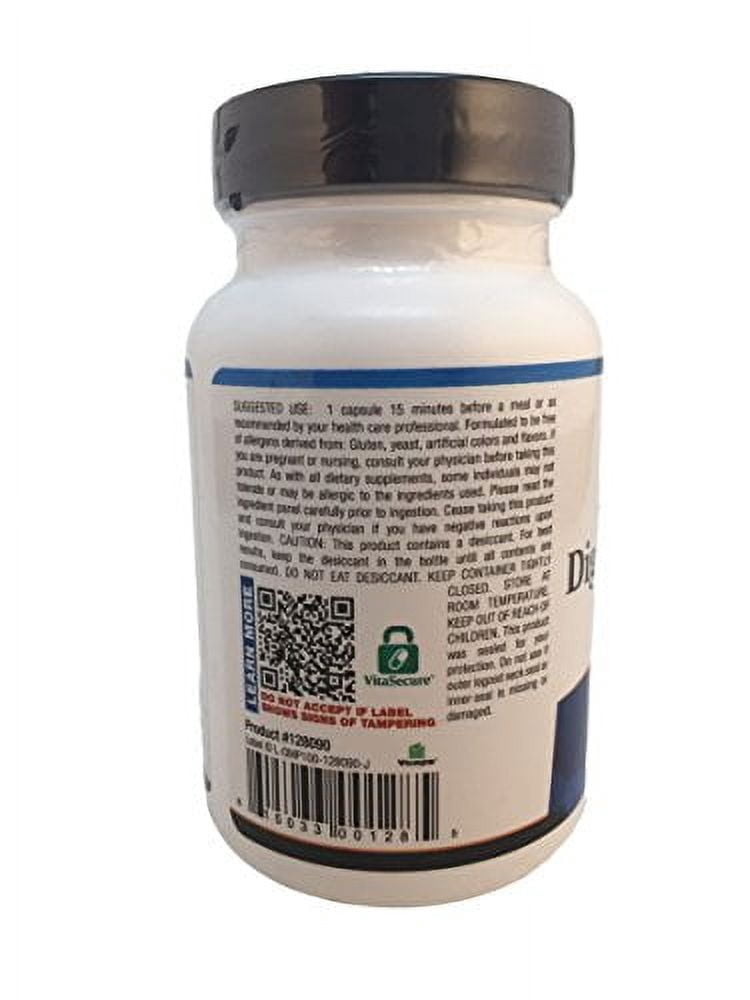 ortho molecular products digestzyme v capsules, 90 count