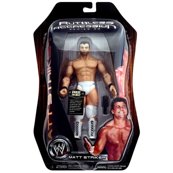 WWE Wrestling Ruthless Aggression Series 22 Matt Striker Action Figure