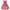 Hot Pink, variant on Odeerbi 2025 New Shoulder Children's Dress Rose Print Dress Skirt Girls Party outfits Festival outfits